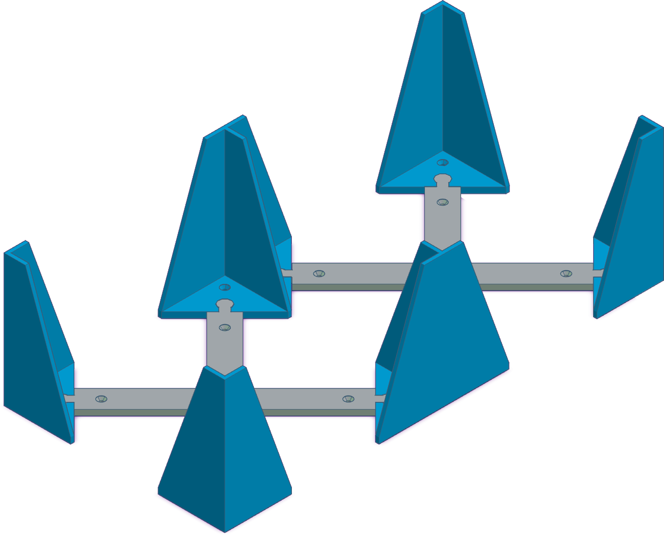 Stack holders highlighted