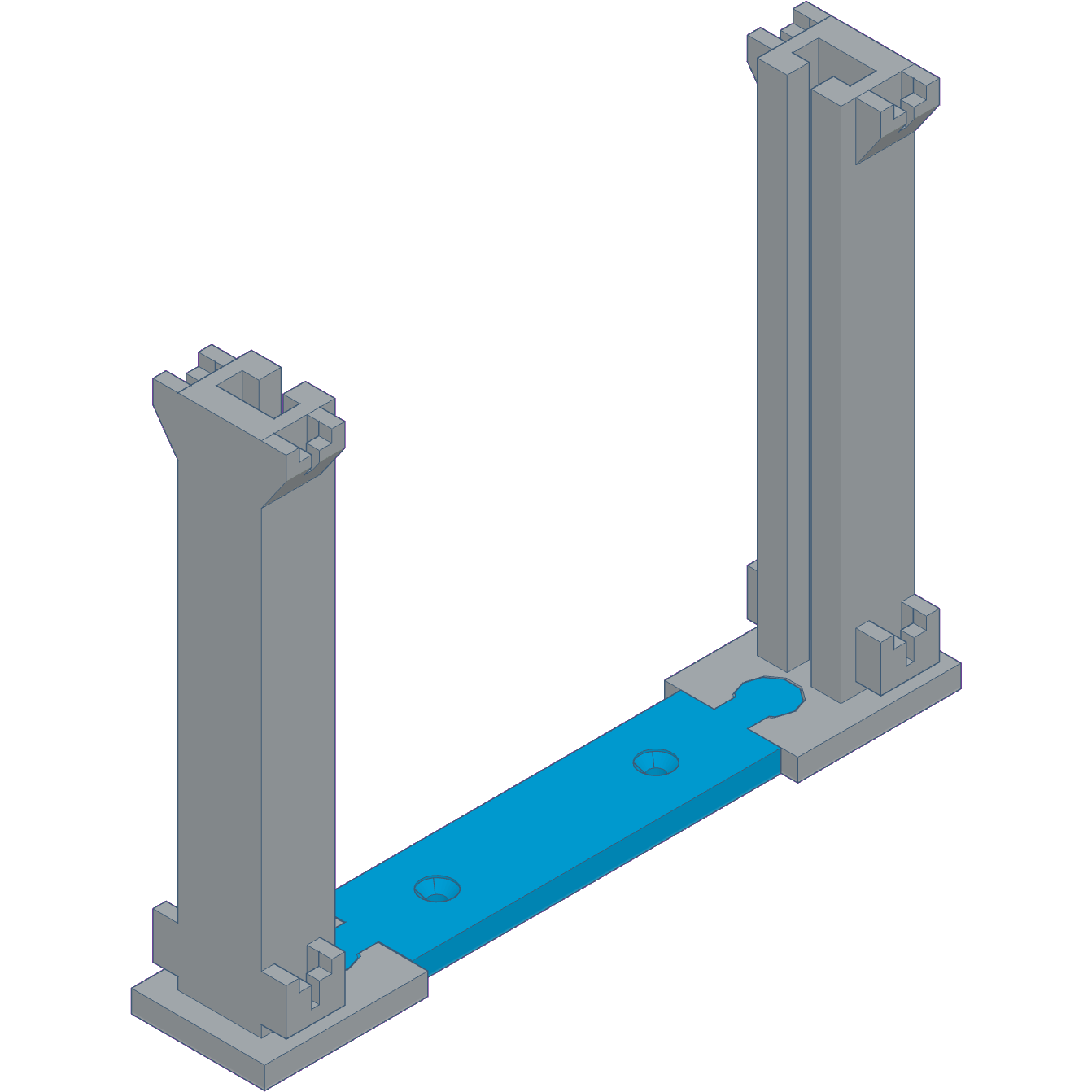 Paddle piece highlighted